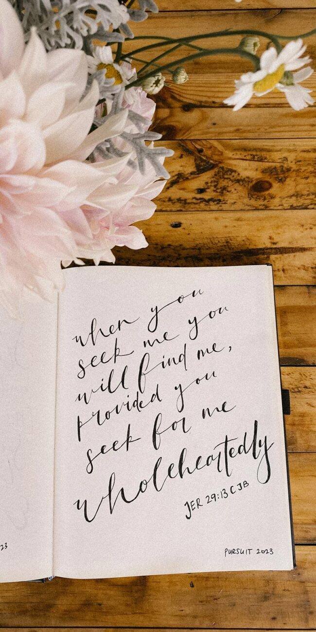 Custom and collaborations for Christian hand lettering