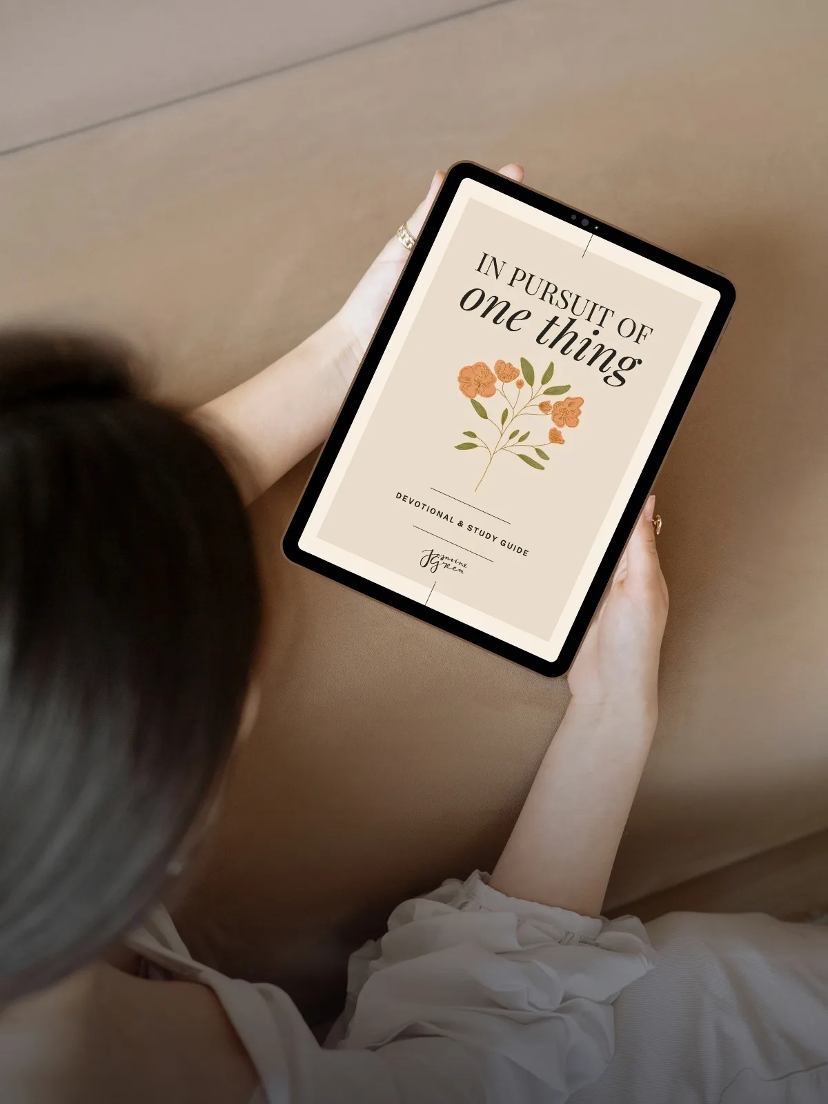 In Pursuit Devotional Mockup