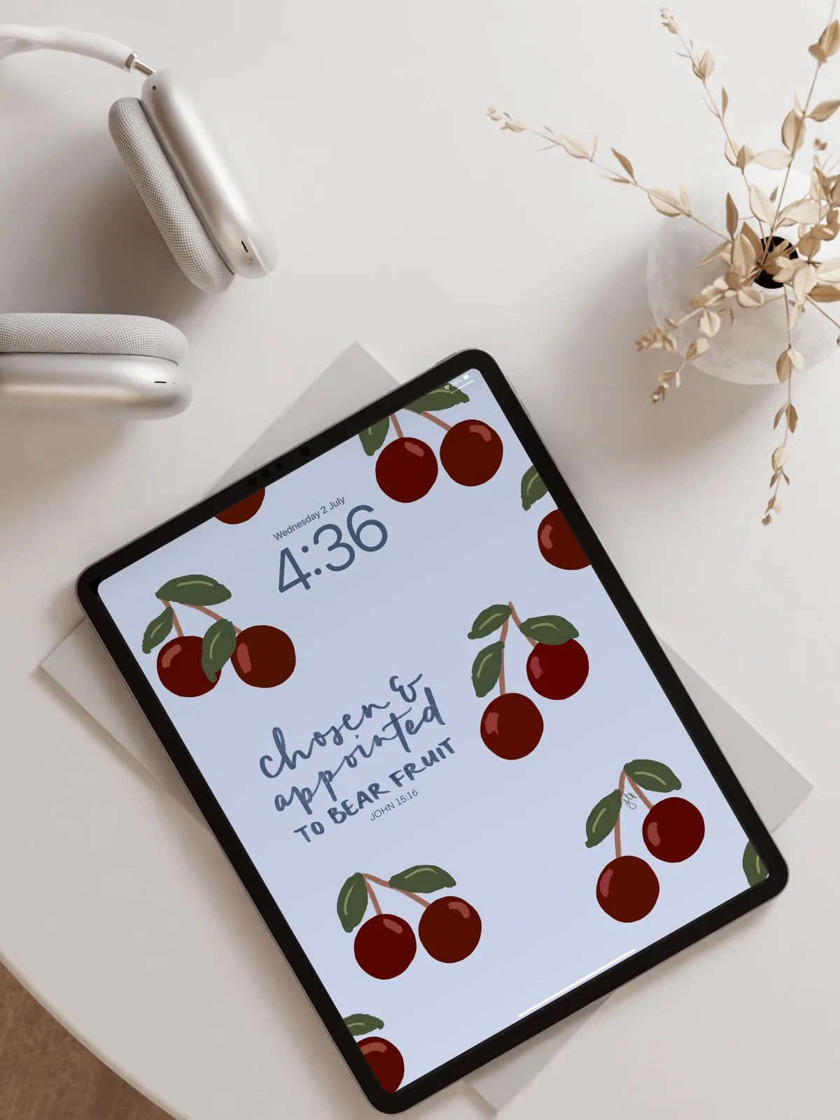 Chosen and appointed iPad Wallpaper by Jasmine Green